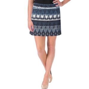 Sam Edelman Tribal Wool Mini Skirt